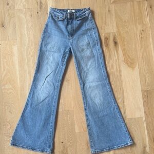 ROLLA'S Light Blue Flare Jeans